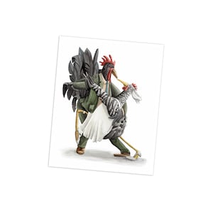 Carte de mariage poulet