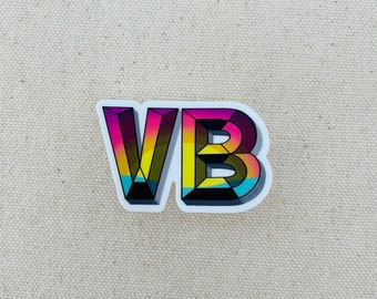 Virginia Beach Virginia Sticker| Gift | water bottle sticker | laptop decal