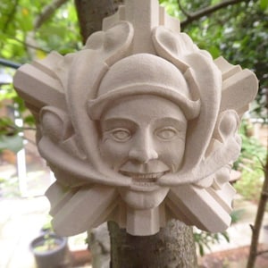 Green Man Roof Boss from Salisbury Cathedral