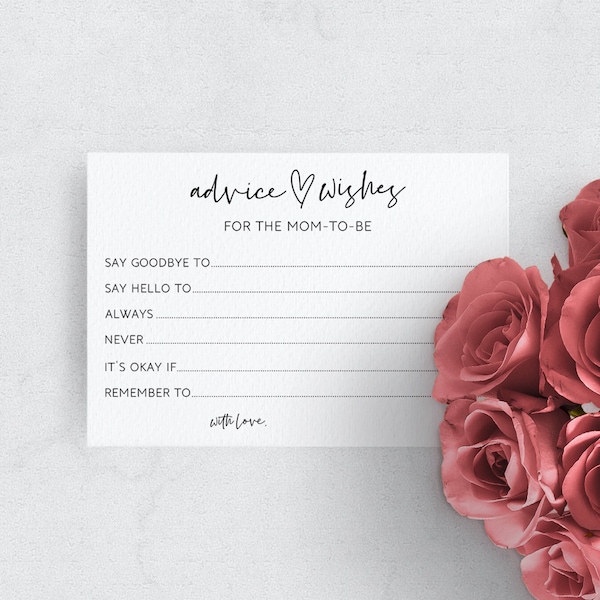 Advice for New Mom - Etsy