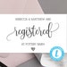 Editable Registry Card Insert, Printable Registry Card Bridal Shower, Registry Card Template ...