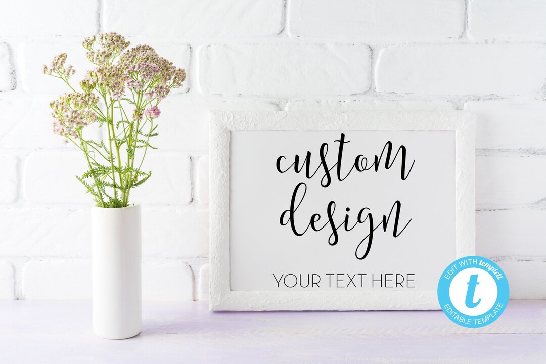 Editable Sign Template, Custom Sign Printable, Custom Sign Wedding ...