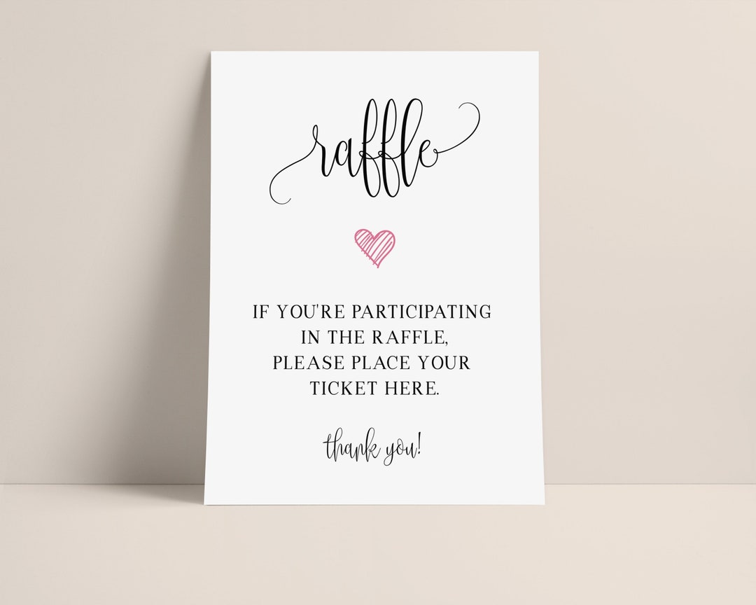 Editable Raffle Sign Template Raffle Sign Ideas Edit Raffle Sign Editable Raffle Sign Template Raffle Sign Ideas Edit Raffle Sign