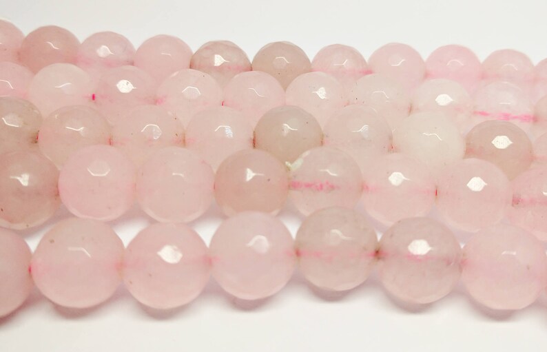 10 cristal quartz perles à facettes comme goutte dans Clair 12 MM