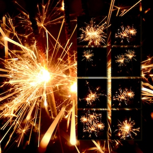 Sparkler overlays