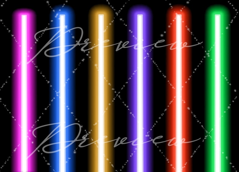 Lightsaber Laser Beam Overlays PNG and JPG image 6