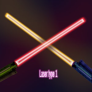 Lightsaber Laser Beam Overlays PNG and JPG image 5