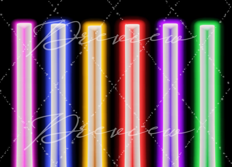 Lightsaber Laser Beam Overlays PNG and JPG image 7