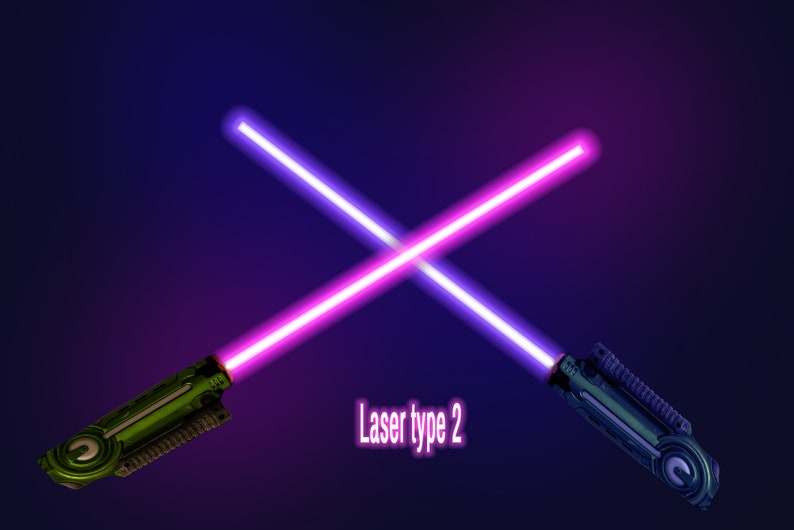 Lightsaber Laser Beam Overlays PNG and JPG image 4