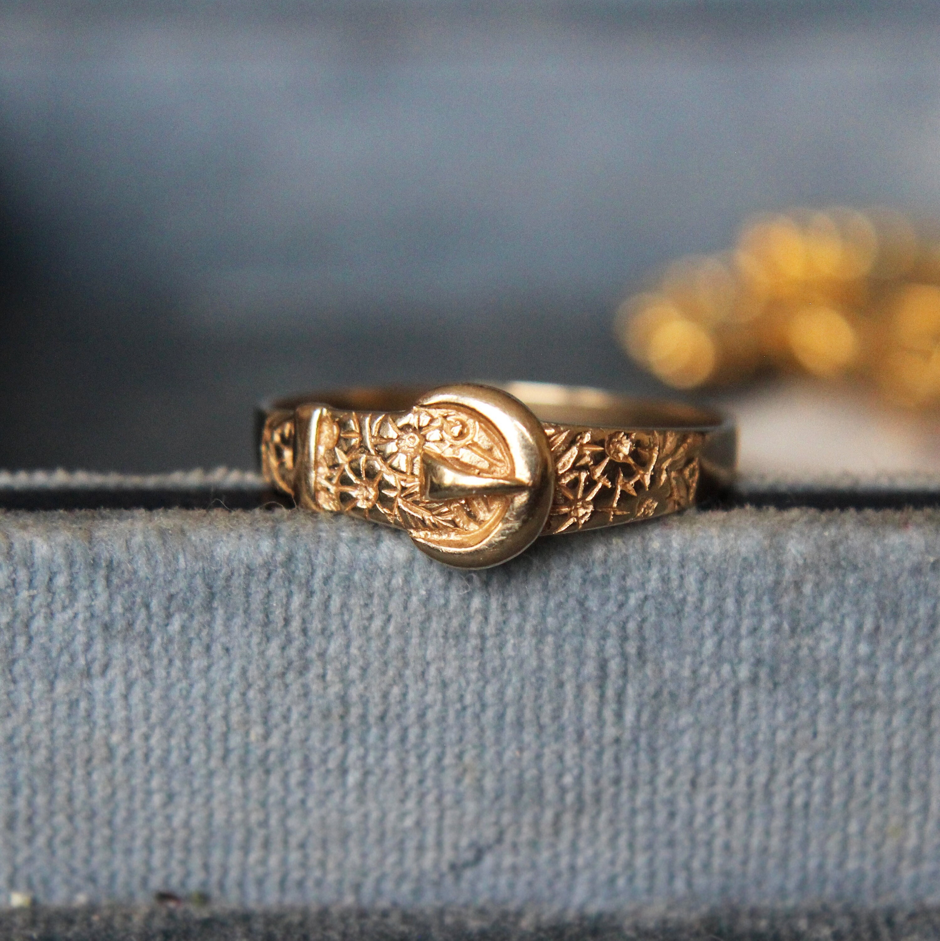 Antique Victorian Buckle Ring