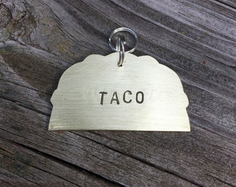 taco dog tag