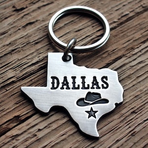 Dogs Texas Cowboy Hat Star Pet ID Dog Tag, Personalized Custom Engraved, Strong Durable Pet, Identification Unique Pet Name Tag, Cats