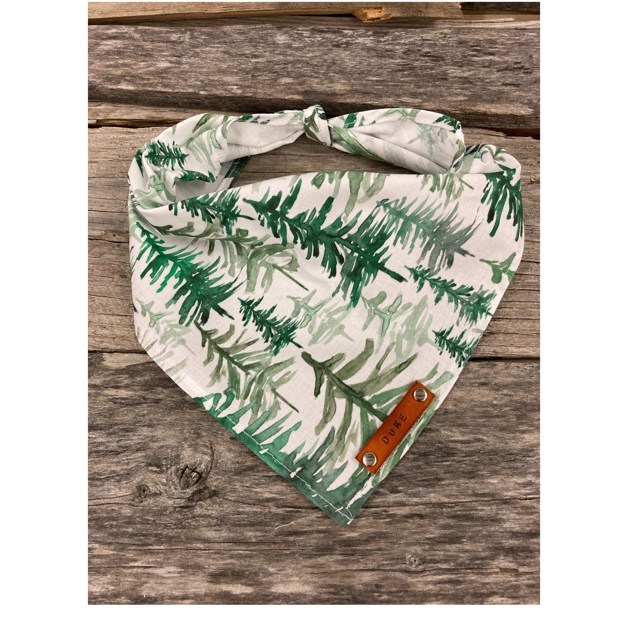 Bandana Dog, Rustic Forest Trees, Dog Bandana, Traditional Tie, Perso…