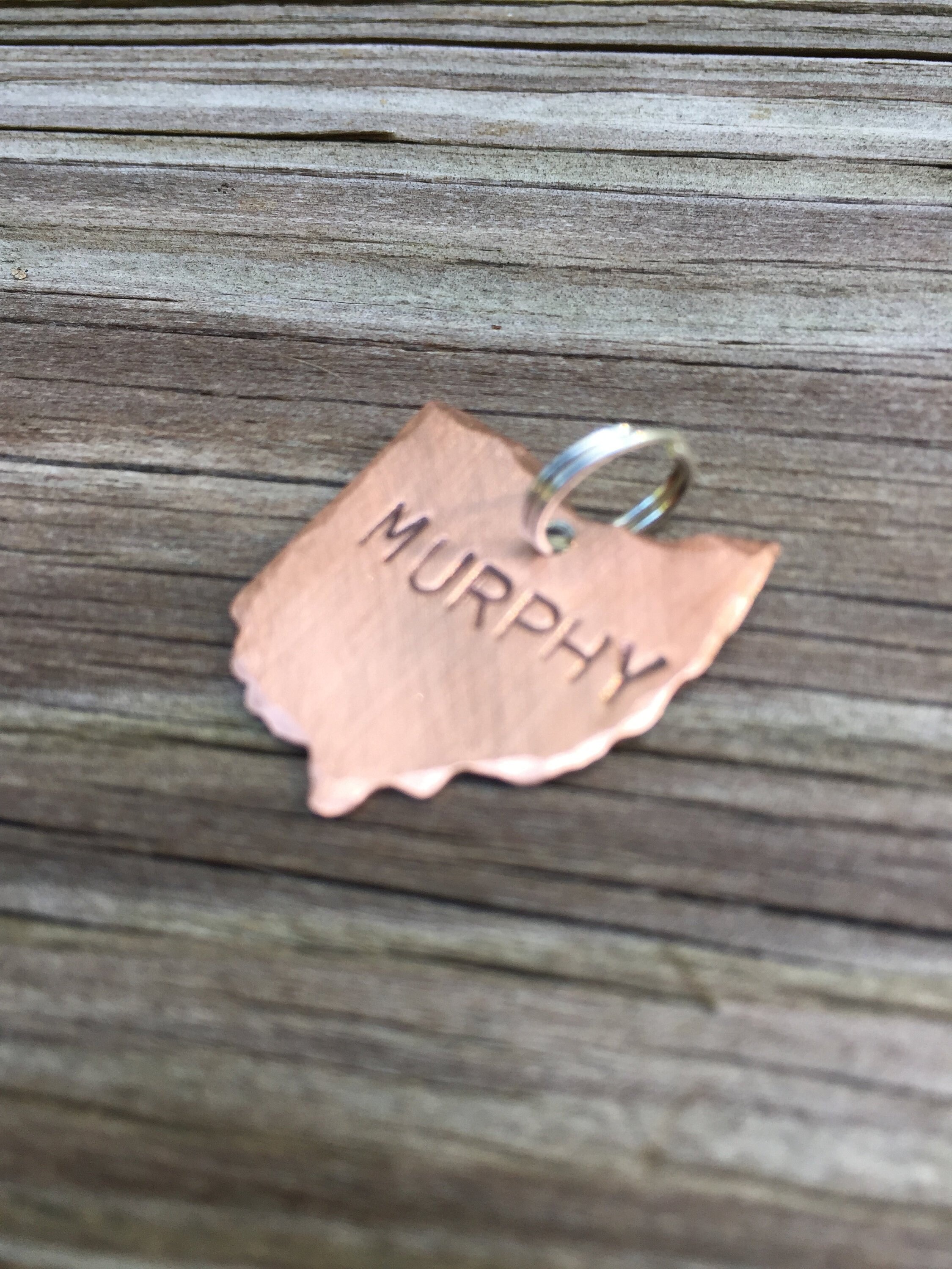 State of Ohio (Or Select Your State) Pet Name Tag Medium 1" Max.…