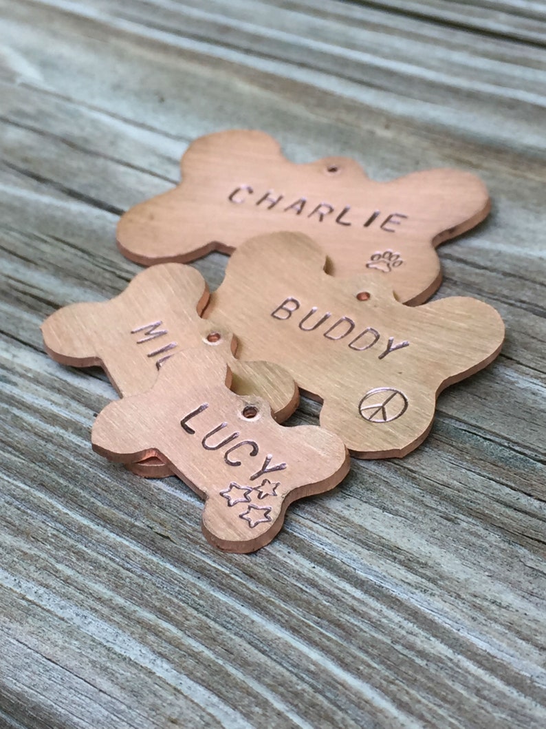 Personalized Custom Pet Id Tag Dog Tag Dog ID Tag Name and Etsy