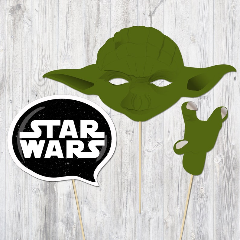 Star Wars Inspired Photo Booth Props Printable Star Wars | Etsy