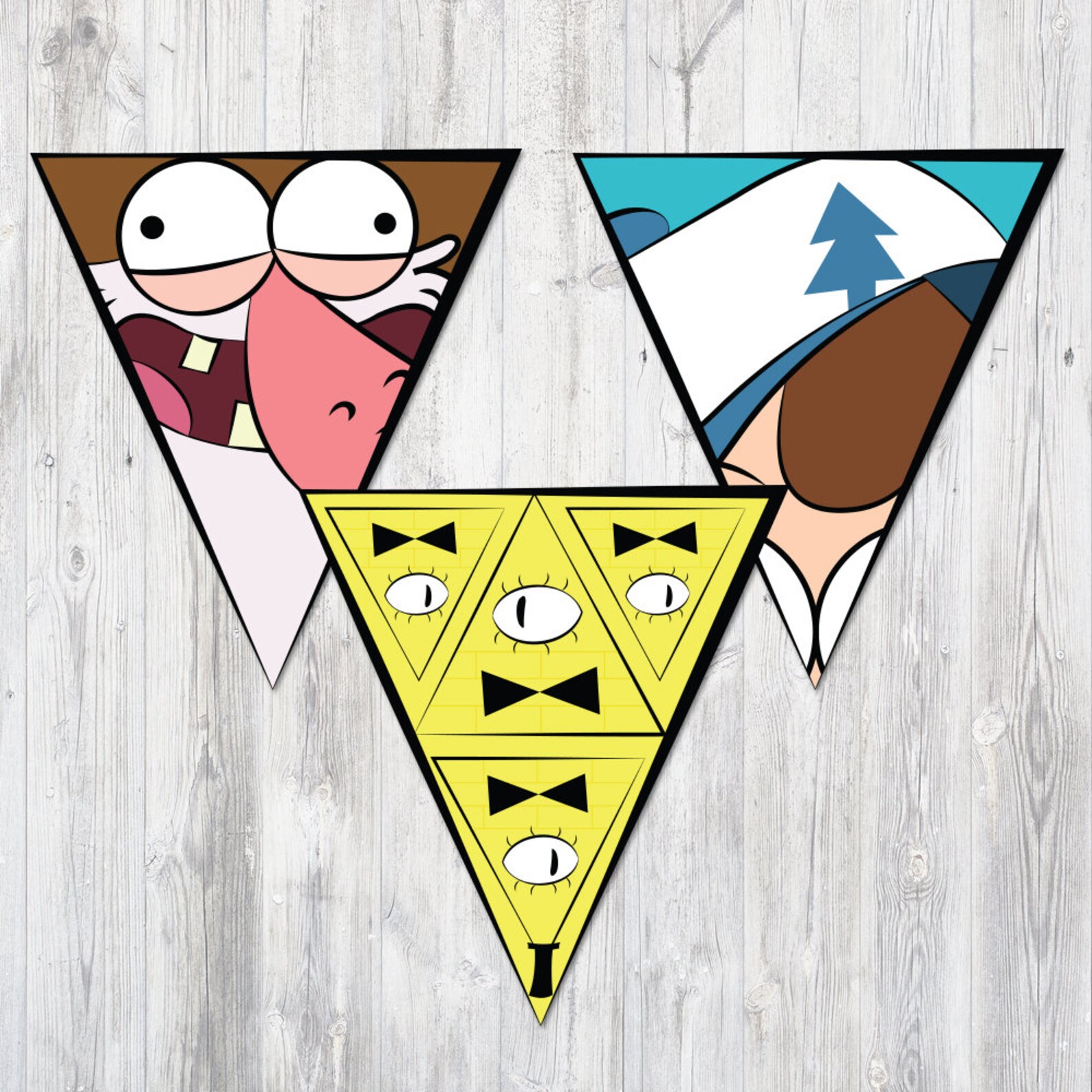 Gravity Falls Inspired Banner for Party Decoration Birthday | Etsy