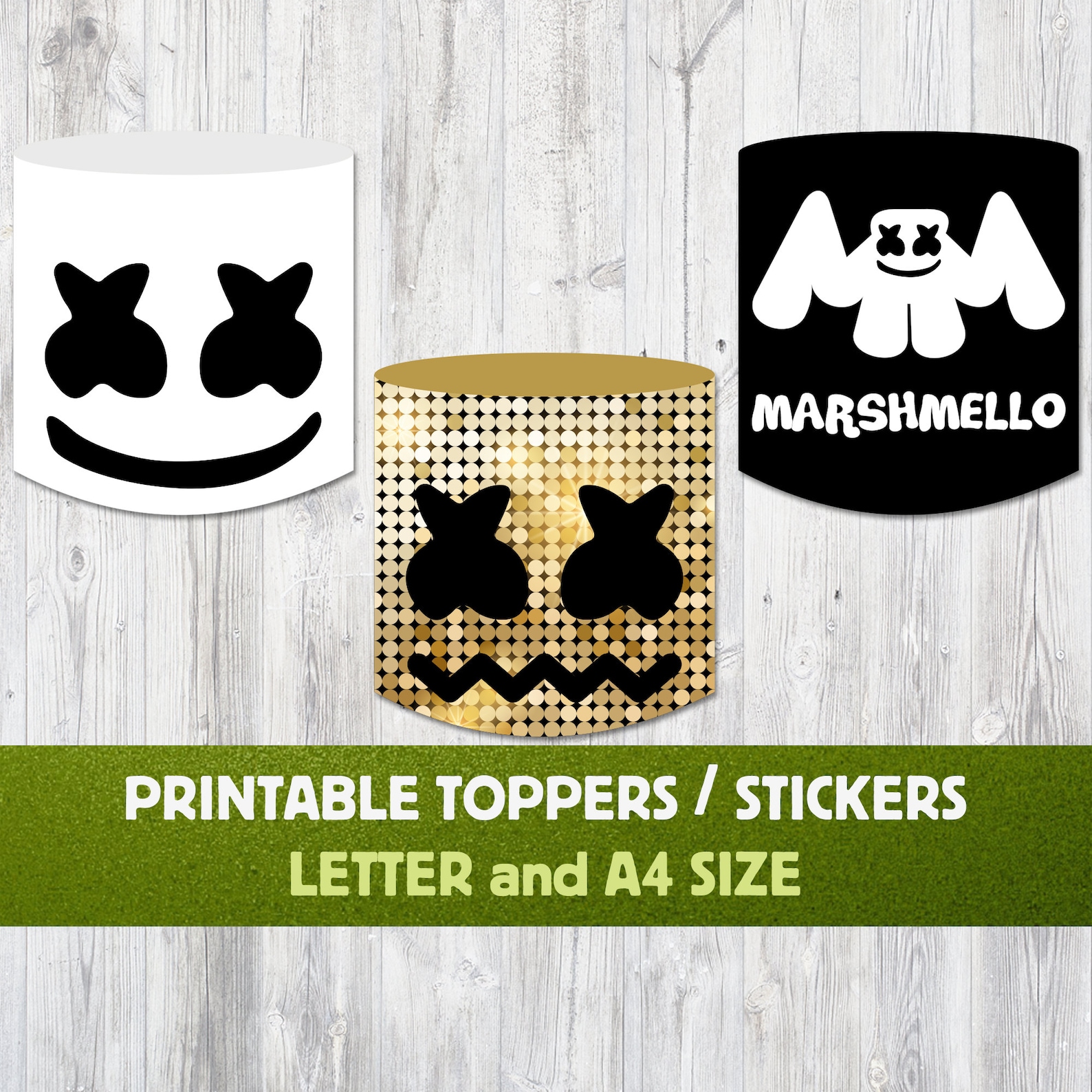 Free Marshmello Dj Printables