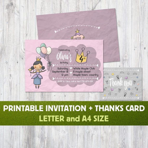 Printable Princess Birthday Invites, Social gathering Invites, Gals Invites, Princess Social gathering Decorations, Thank On your own Card, Invitation Card image about Printable Princess Invitations referred to as Printable Princess Birthday Invites, Occasion Invites, Females Invites, Princess Social gathering Decorations, Thank Your self Card, Invitation Card