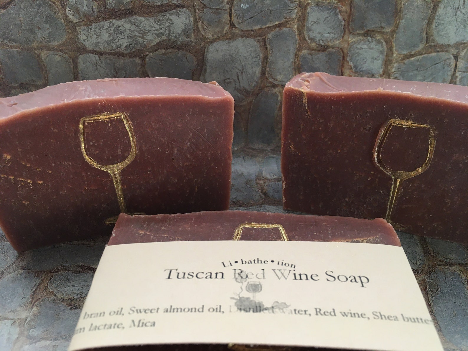Tuscan Red Wine Soap Etsy