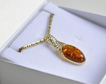 Natural Baltic Amber Pendant