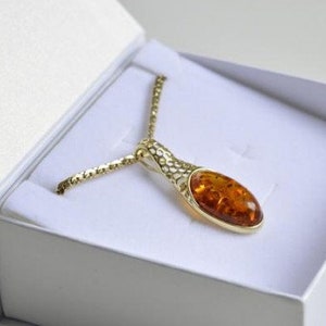 Natural Baltic Amber Pendant