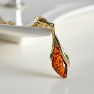 Natural Baltic Amber Pendant