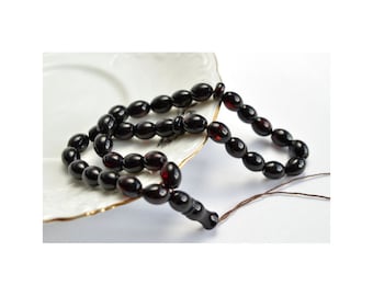 Amber Misbaha Prayer, Islam Rosary Made From Natural Baltic Amber, Genuine Baltic Amber Cherry Tespih Prayer Beads