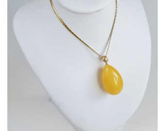 Natural Baltic Amber Pendant