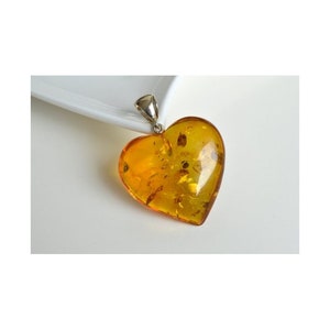 Amber Royal Pendant Hearth Shape