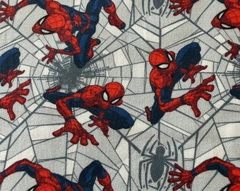 MARVEL SPIDERMAN ! Tissu 100 % coton