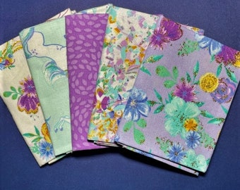 Blue Jean Fat Quarter Bundle 21 pieces - Riley Blake Designs - Pre cut  Precut - Quilting Cotton Fabric