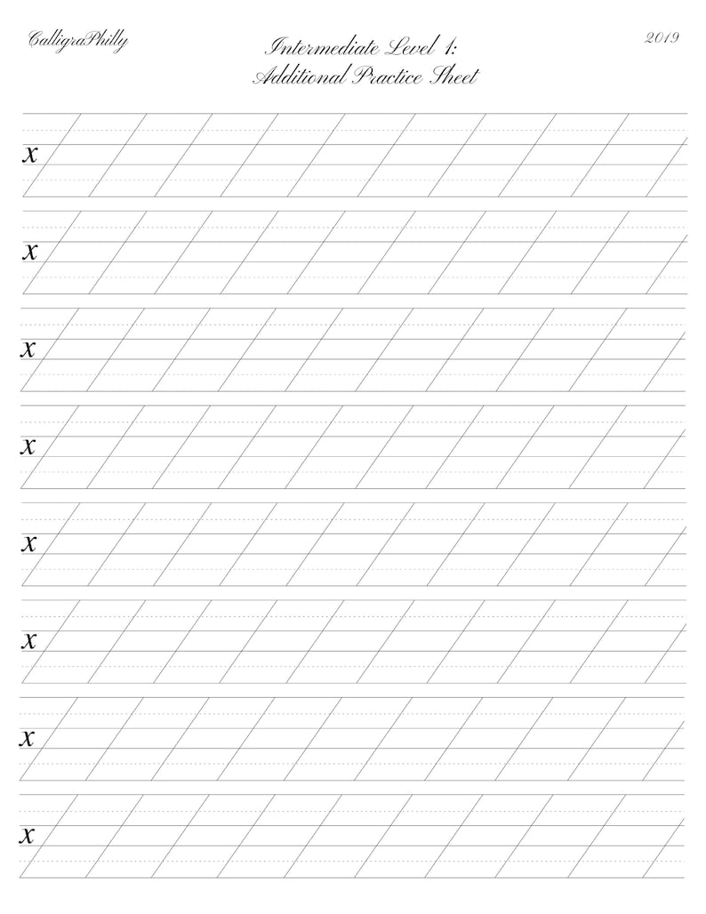 Copperplate Calligraphy Guide Sheets - vrogue.co