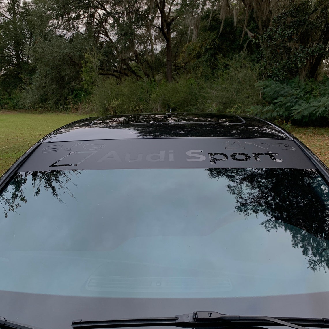 Audi Sport Windshield Banner Decal Etsy
