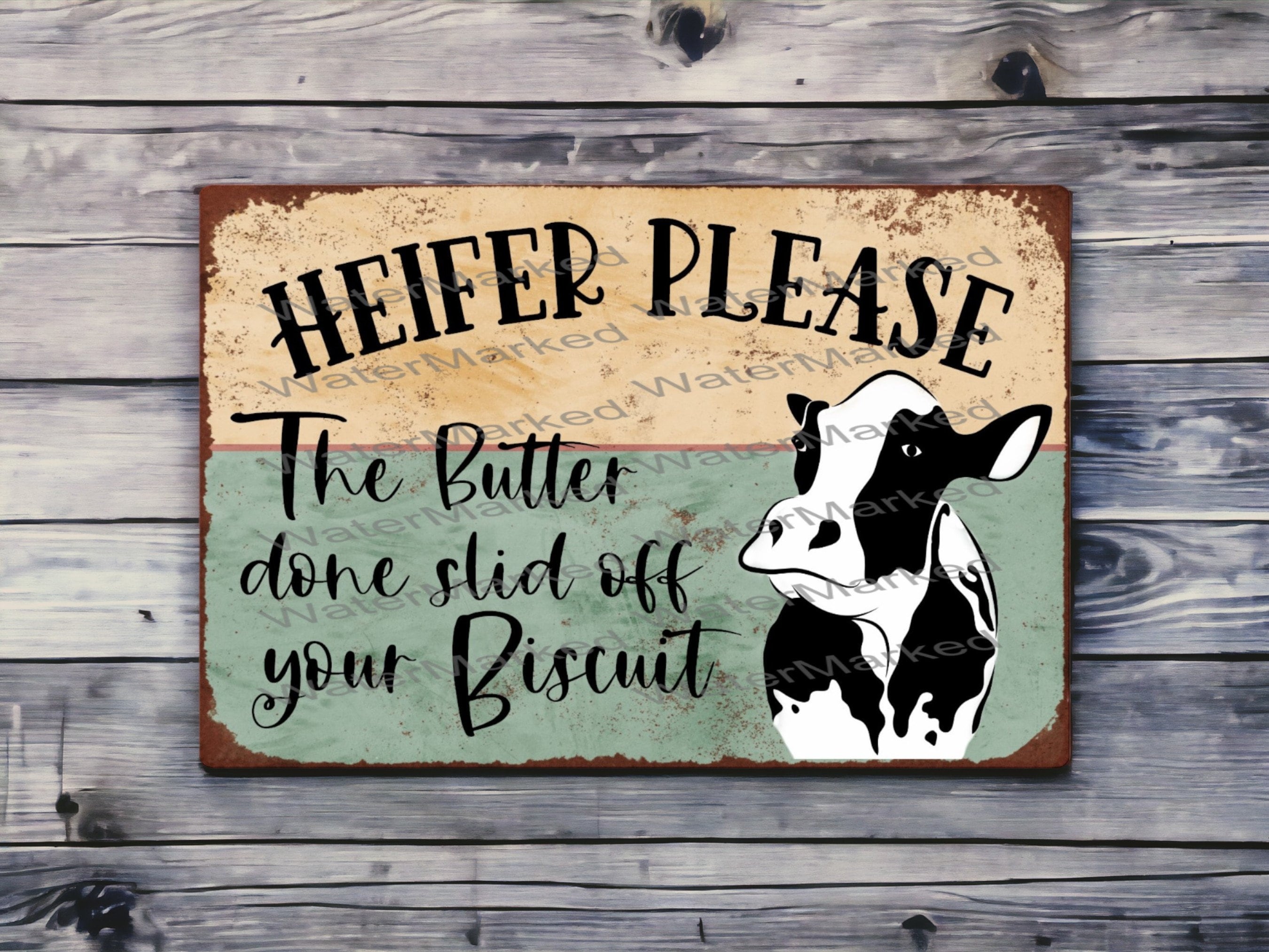 Heifer Please, Cow Sign, Funny Sign - Etsy