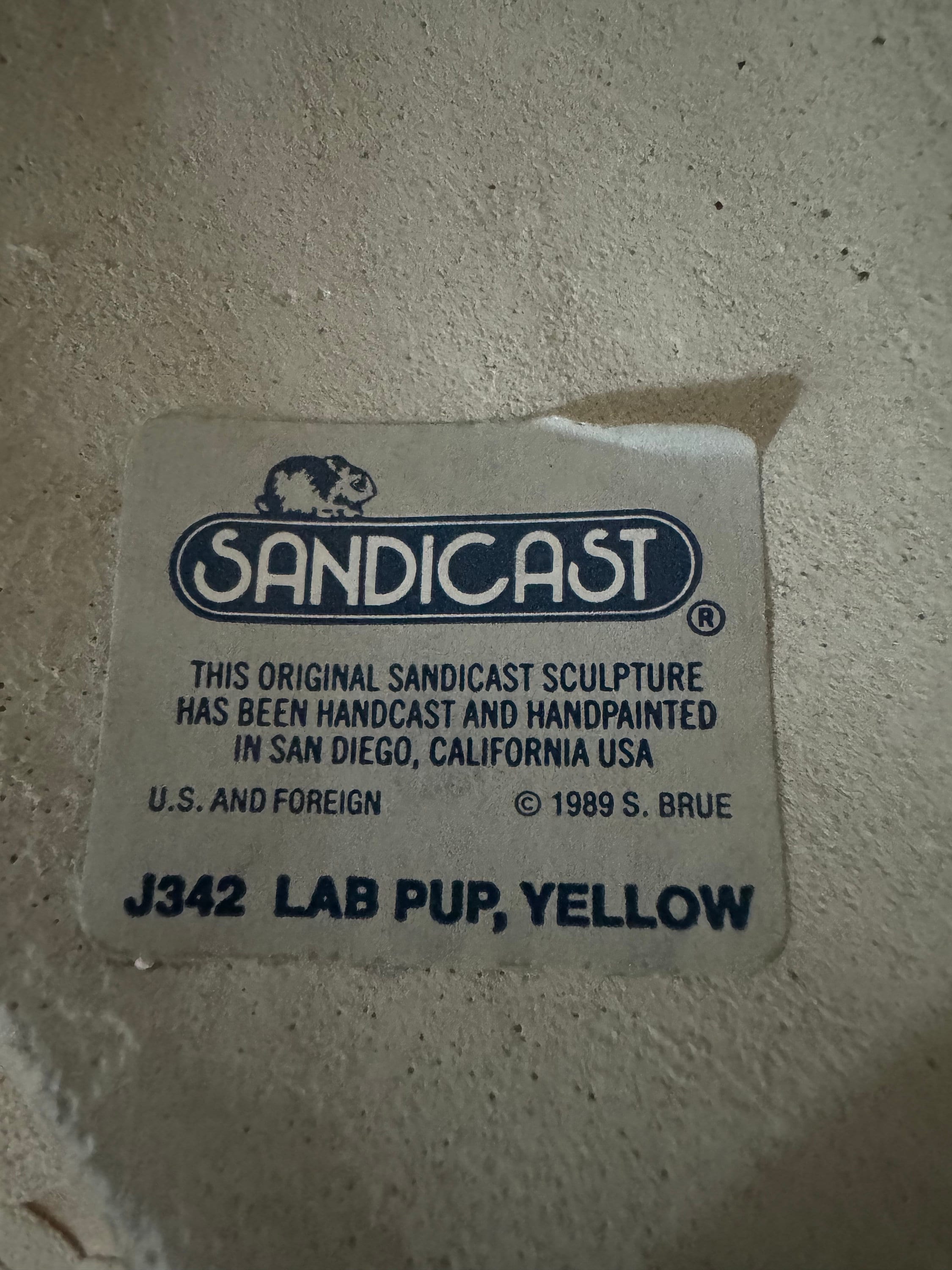 SANDICAST社　サンドラブルー作　コッカースパニエルの置物 SANDICAST社 サンドラブルー作 コッカースパニエルの置物