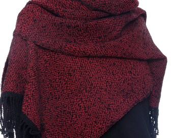 Handwoven scarf shawl wrap