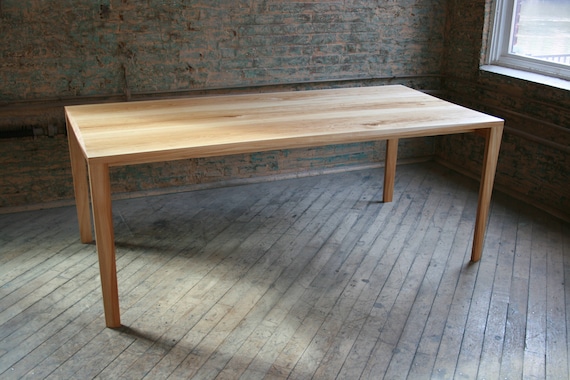 Parsons Table In Reclaimed Wood Modern With Natural Finishes Etsy