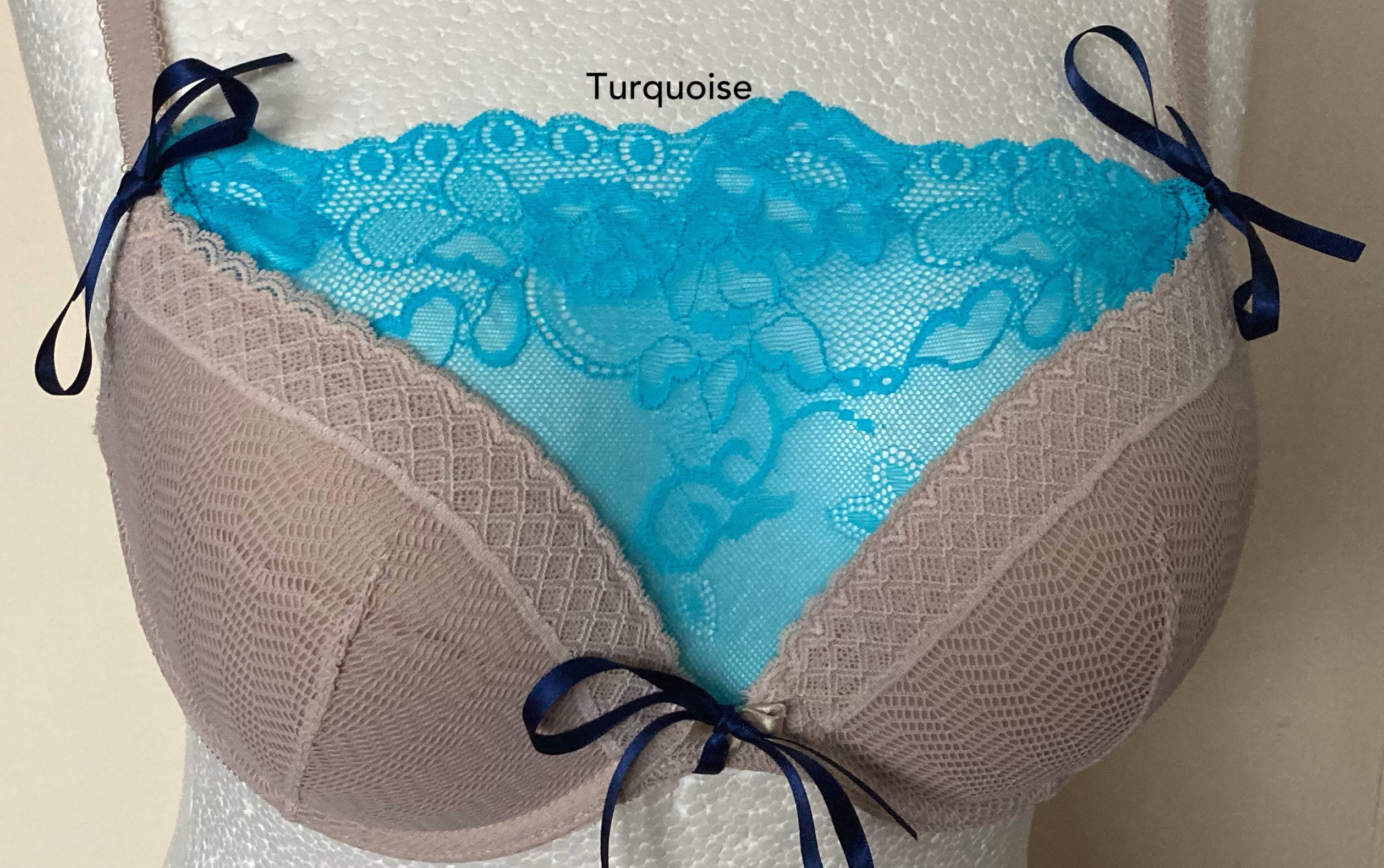 Lace Modesty Panel: Bra Insert for Low Cut Tops - Etsy