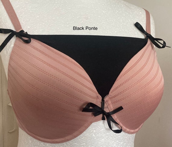 Plain Custom-sized Modesty Panel: Bra Insert for Low Cut Tops - Etsy