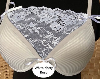 Lace Modesty Panel: Cleavage Cover-Up, Post Surgery