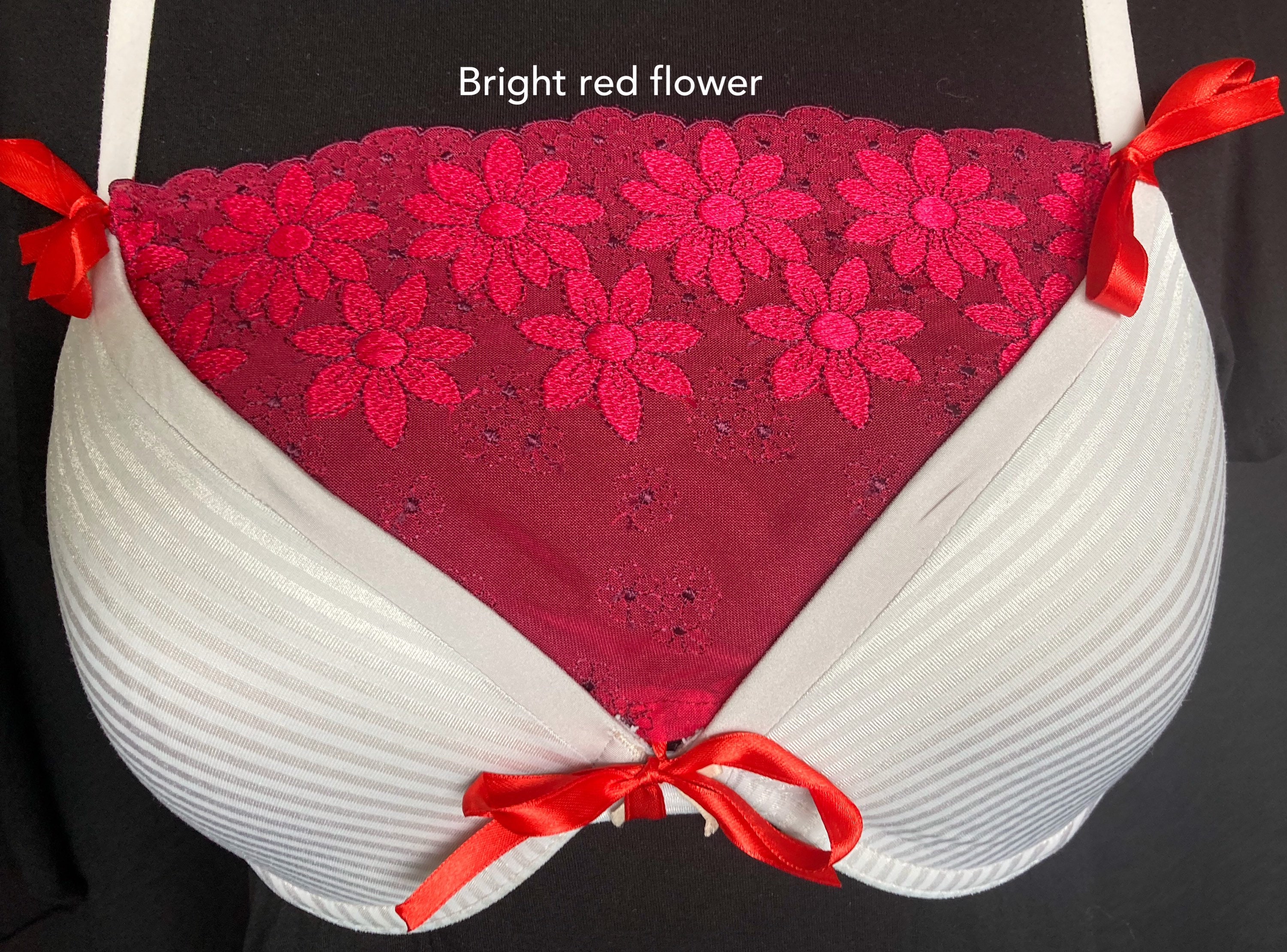 Lace modesty panel cleavage cover décolletage cover lace Etsy