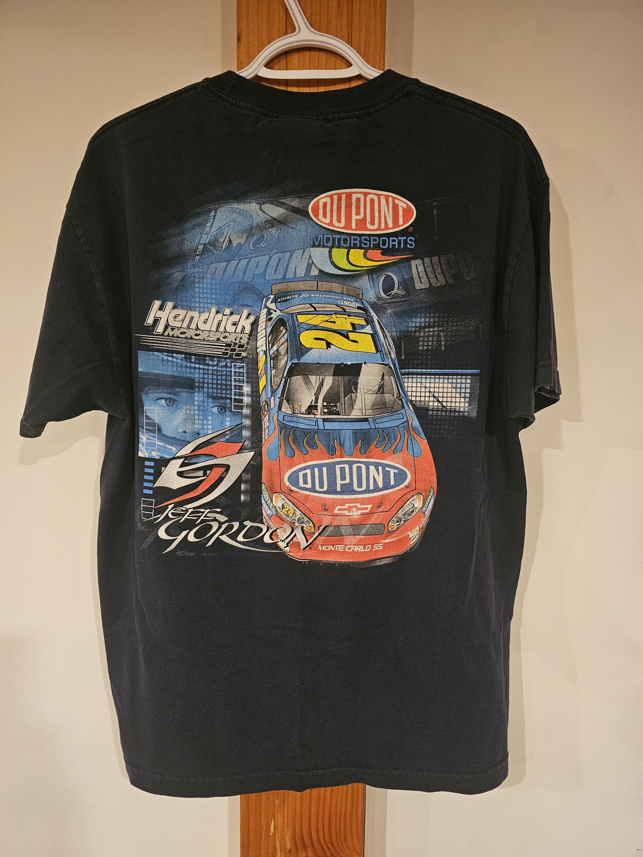 90年代のヴィンテージ ジェフ・ゴードン NASCAR Tシャツ アメリカ製 