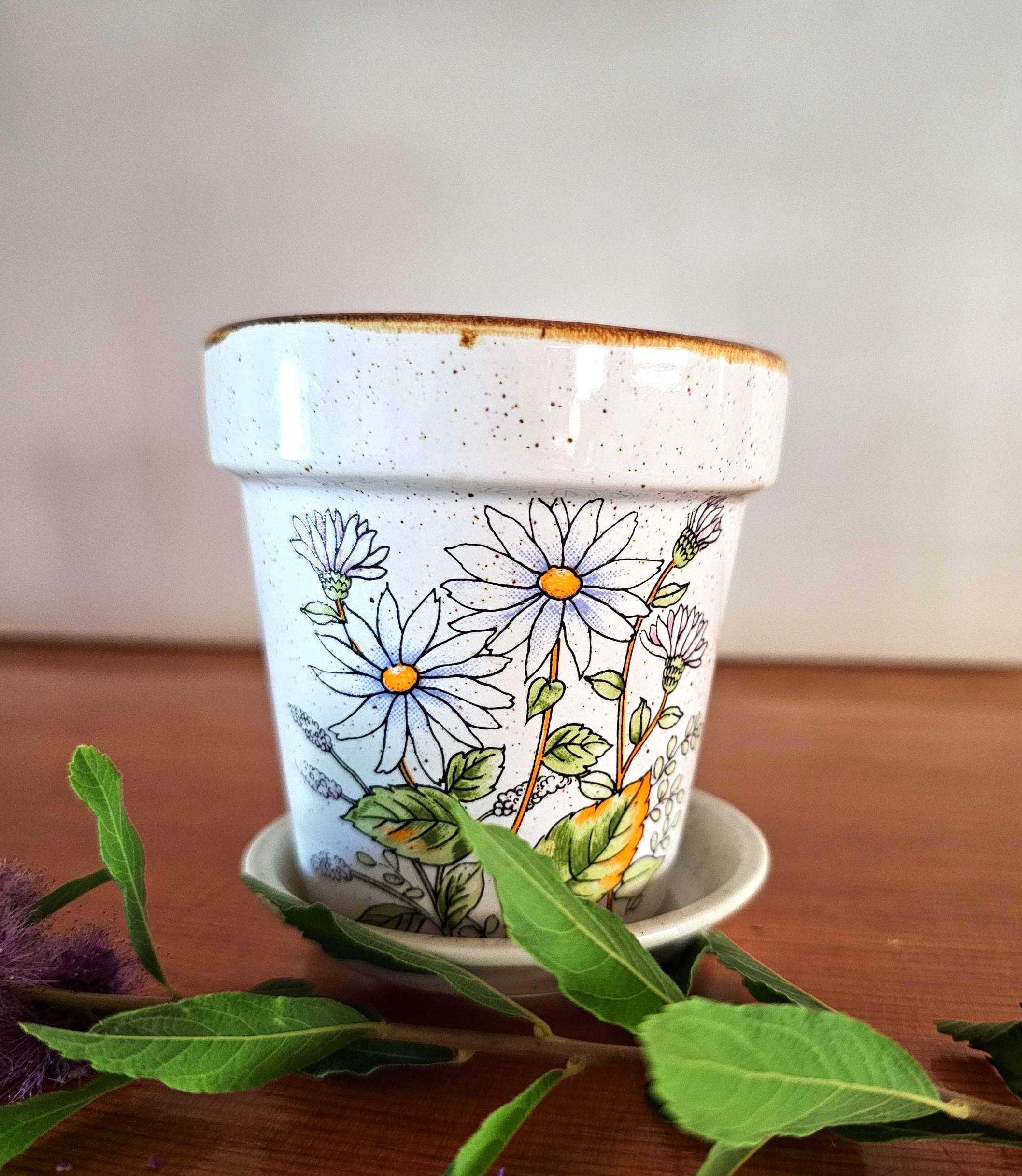 Wild Flower Stoneware Japan - Etsy