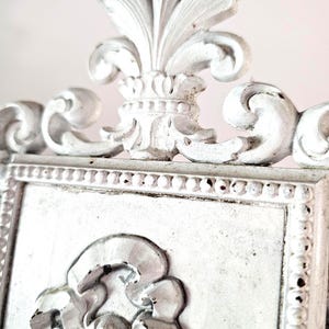 Vintage French Shabby Wall Decor: 1970s Garden PlaqueLocated in Canada