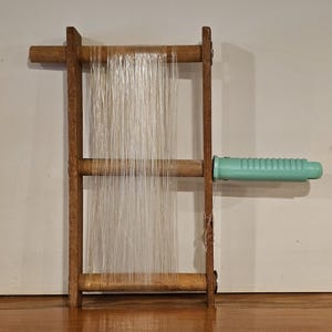 Vintage Wooden Kite Spool - Kite String Winder Holder