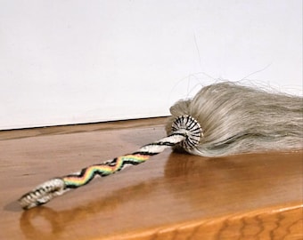 Ethiopian Traditional Horsetail Fly Swatter (Ye Feres Chira) Located in Canada