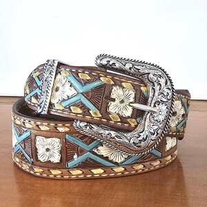 Vintage Tony Lama Belt - Etsy display picture 1