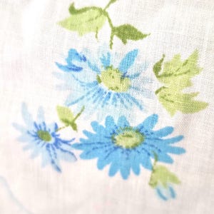 Lenzuolo con angoli Vintage Cannon Monticello: biancheria da letto floreale turchese