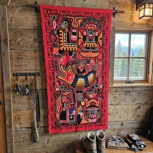 Vintage Peruvian Tapestry - Etsy